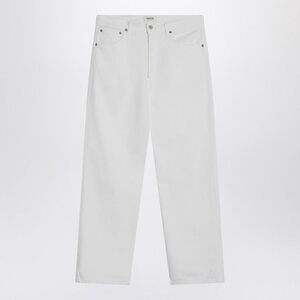 AGOLDE Men's Relaxed Fit Straight Leg Jeans Men WHITE Pants